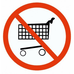 Sticker interdit de Photographier