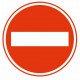 Sticker interdit de stationner