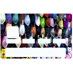 Sticker carte bancaire Babouche