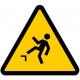 Sticker Danger risque de chute