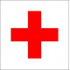 Sticker Cocarde Croix rouge Internationale
