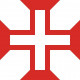 Sticker Croix drapeau de madère