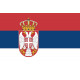 Sticker drapeau Serbie
