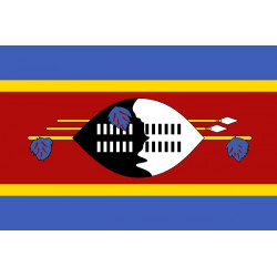 Sticker drapeau Swaziland