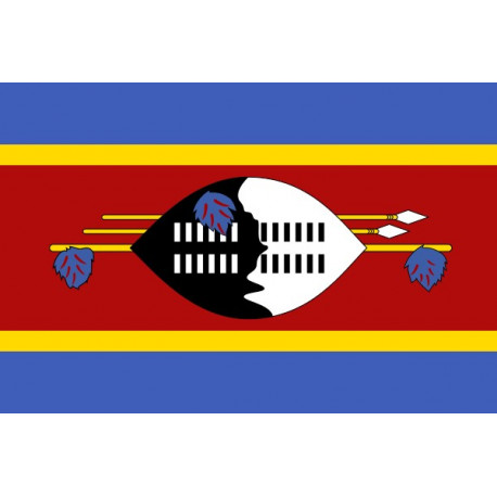 Sticker drapeau Swaziland