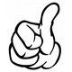 Sticker Pouce