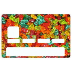 Sticker carte bancaire Léopard