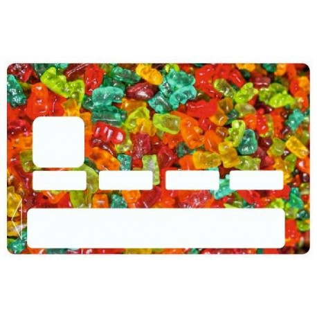 Sticker carte bancaire Léopard