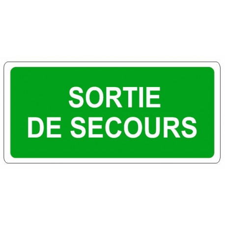 Sticker Sortie de secours