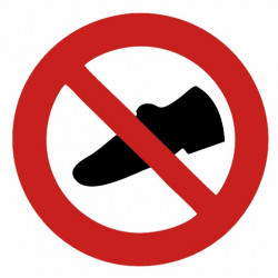 Sticker Intedit aux chaussures