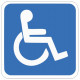 Sticker Accessibilité handicapé