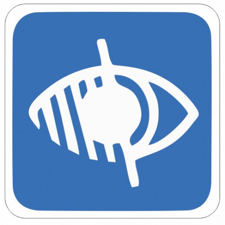 Sticker Accessibilité MAL VOYANT