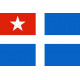 Sticker drapeau Crête