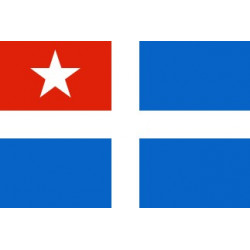Sticker drapeau Crête