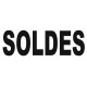 Sticker lettrage SOLDES