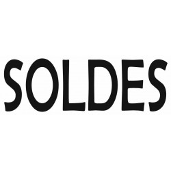 Sticker lettrage SOLDES