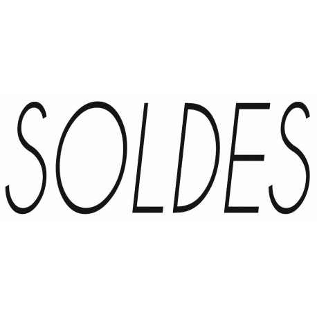 Sticker lettrage SOLDES