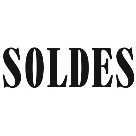 Sticker lettrage SOLDES