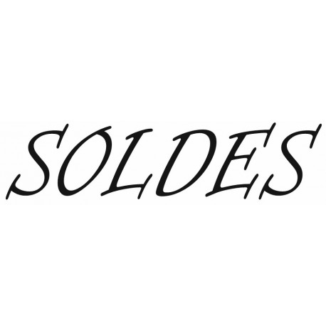 Sticker lettrage SOLDES
