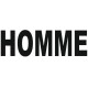Sticker lettrage HOMME
