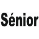 Sticker lettrage Sénior (en minuscule)