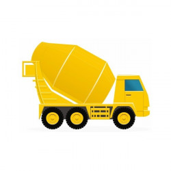 Autocollant Engin de chantier