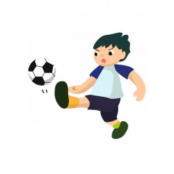 Sticker Foot Tir au but