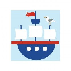 Sticker Marin bateau