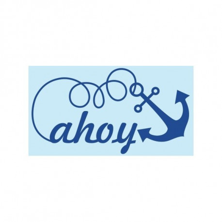 Sticker Marin Lettres avec encre