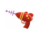Sticker espace Pistolet Laser