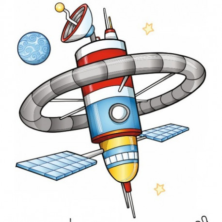 Sticker espace Planète
