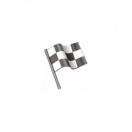 Sticker Drapeau Damier
