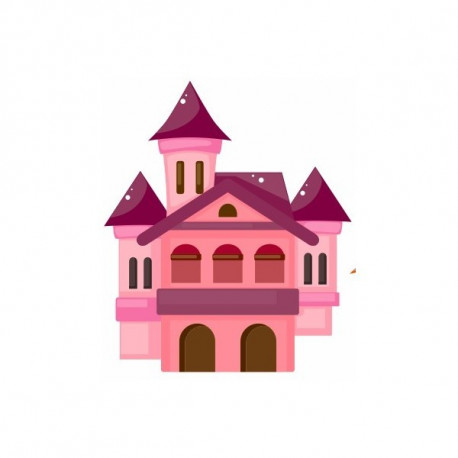 Sticker Chateau de princesse