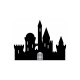 Sticker Chateau fort avec donjon