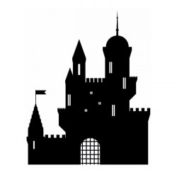 Sticker Chateau avec tours