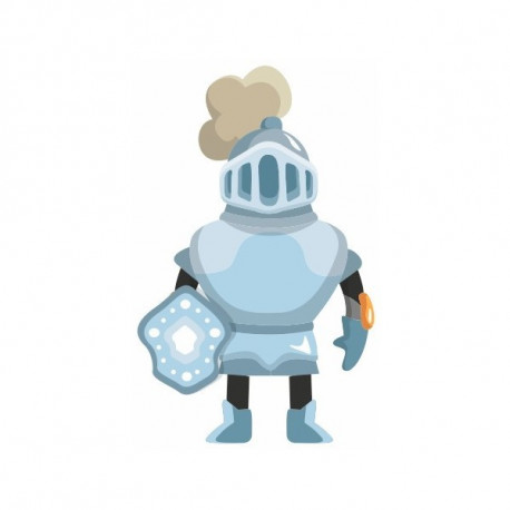 Sticker Chevalier en tenue