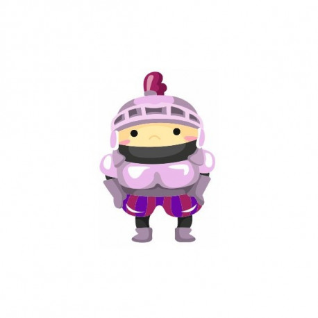 Sticker Chevalier fille