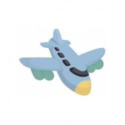 Sticker Avion canadaire