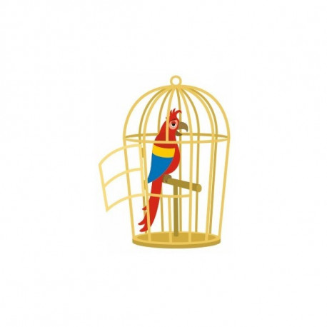 Sticker Pirate perroquet