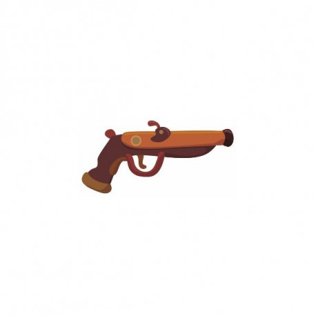 Sticker Pirate pistolet