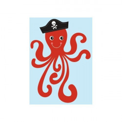 Sticker Pirate avec sabre