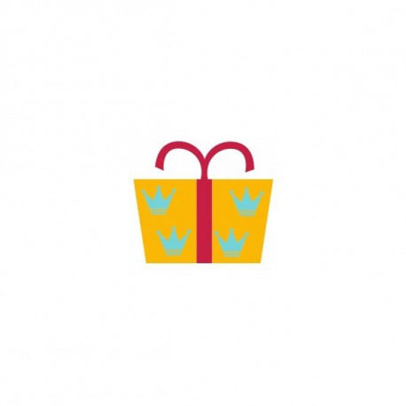 Sticker Princesse cadeau