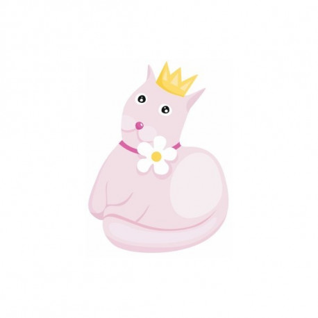Sticker Princesse chateau bleu