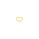Sticker Princesse coeur jaune