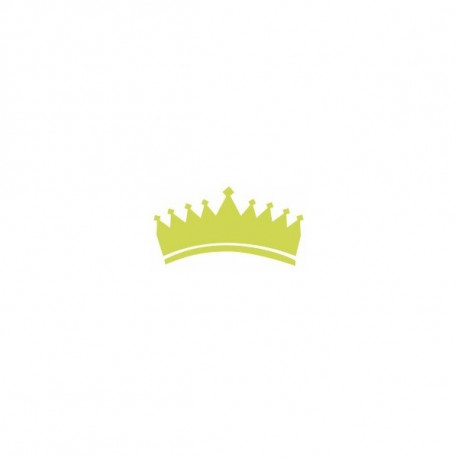 Sticker Princesse couronne rose