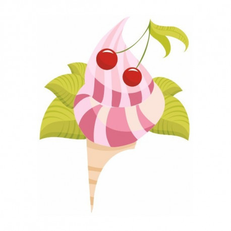 Sticker Princesse grande fleur jaune