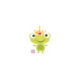Sticker princesse planche coeurs