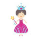 Sticker princesse Stéphanie