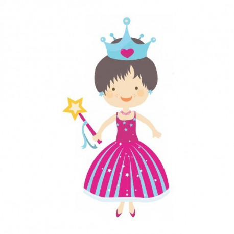 Sticker princesse Stéphanie