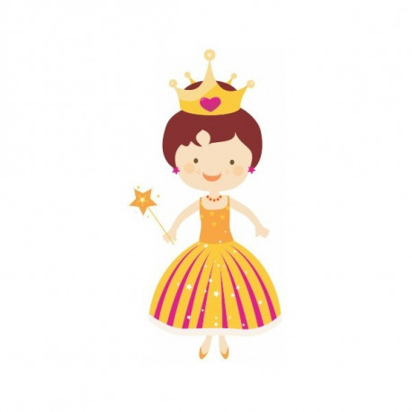Sticker princesse Reine